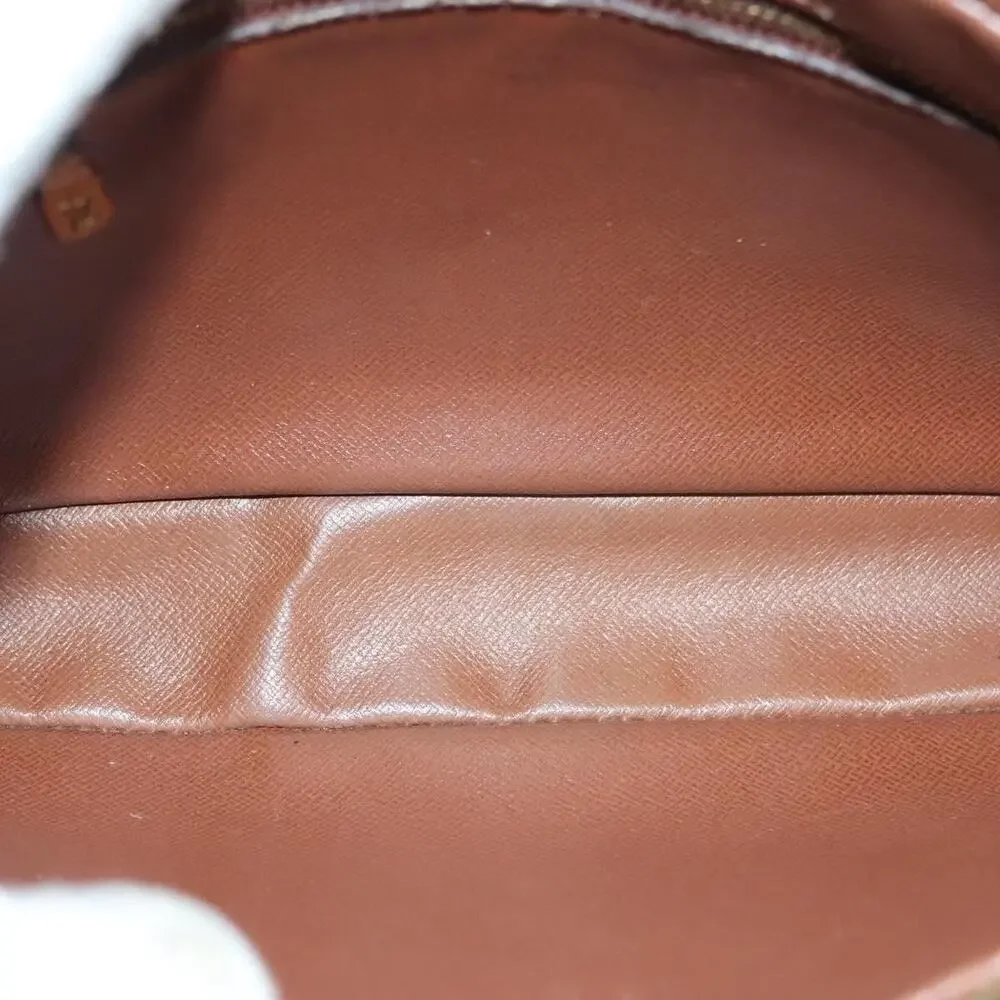 Louis Vuitton Monogram Marly Dragonne GM Clutch Bag Brown